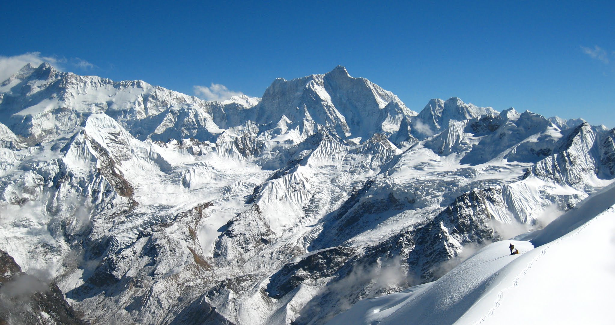 Mt. Jannu (7,710m) in Kanchenjunga Trekking 